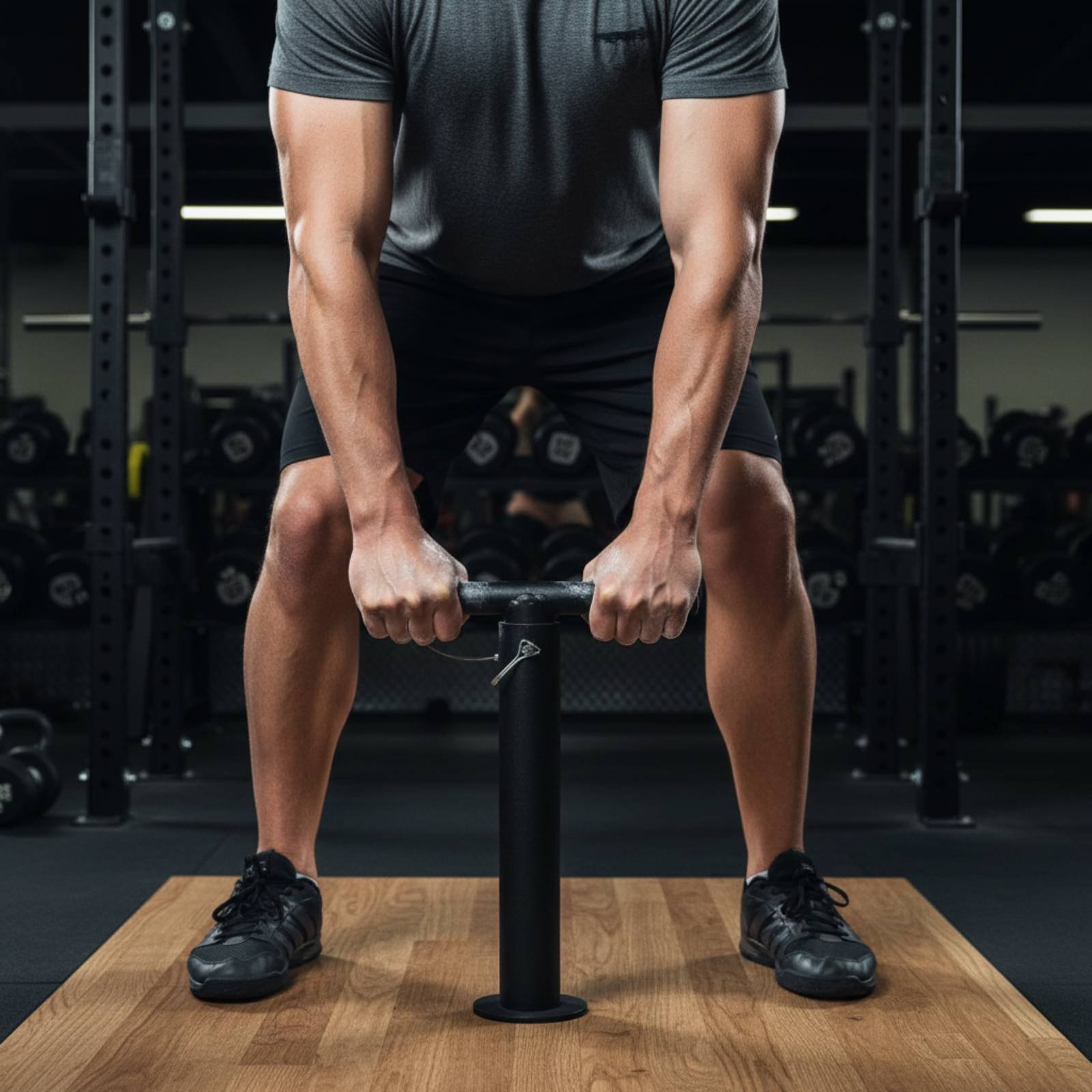 مقبض لاند مين بار عالي التحمل  - مراجعة Landmine Barbell Attachment وسعره